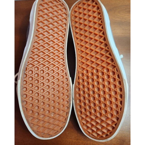 Vans Off The Wall Seldom Worn 721278 Gray Shoes Womens Size 8.5 Mens Size 7 - Picture 10 of 11